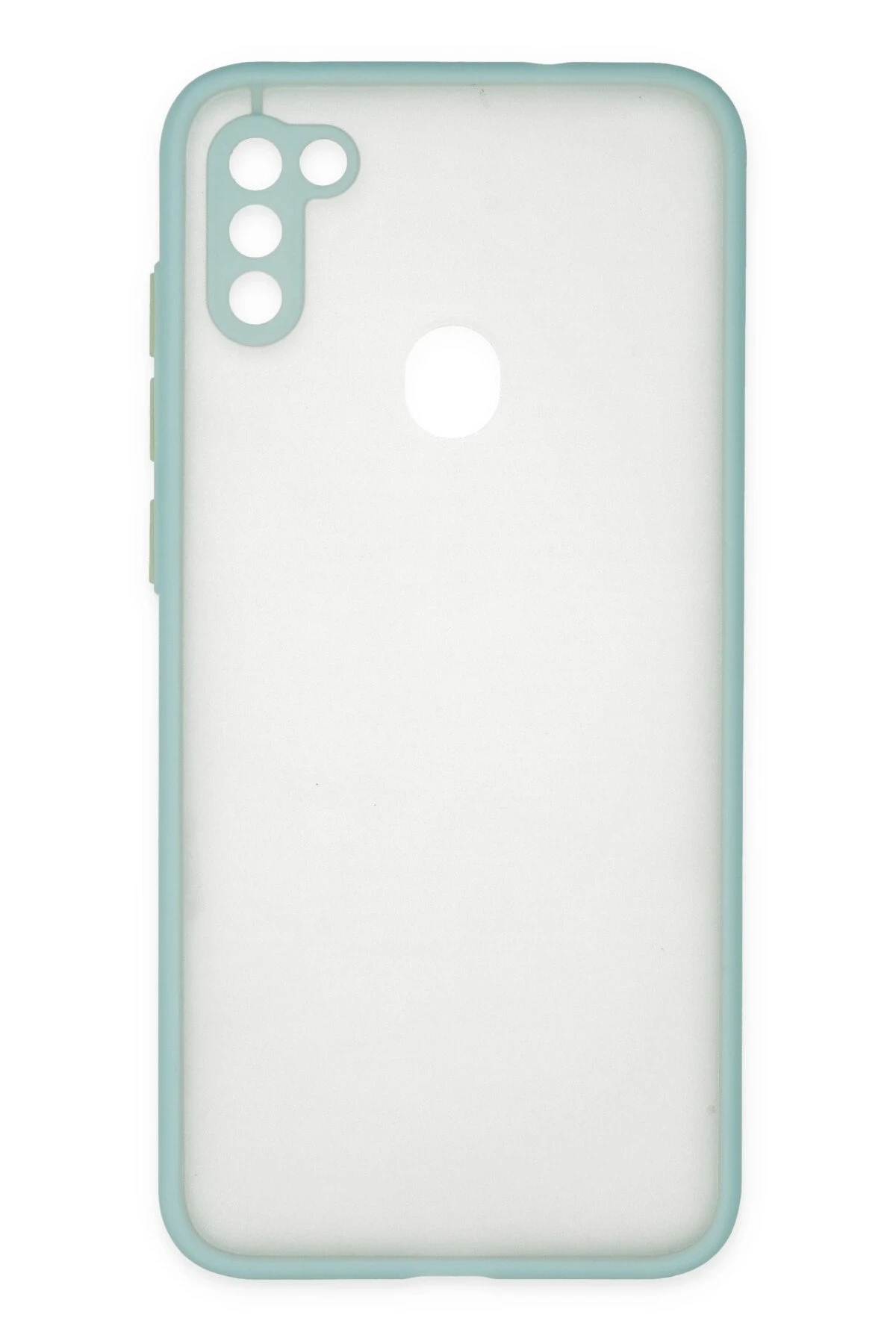 Newface Samsung Galaxy A11 Kılıf Montreal Silikon Kapak - Turkuaz