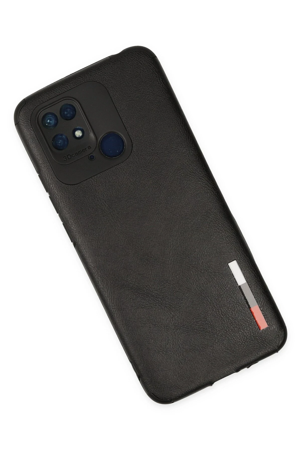 Newface Xiaomi Redmi 10C Kılıf Loop Deri Silikon - Siyah