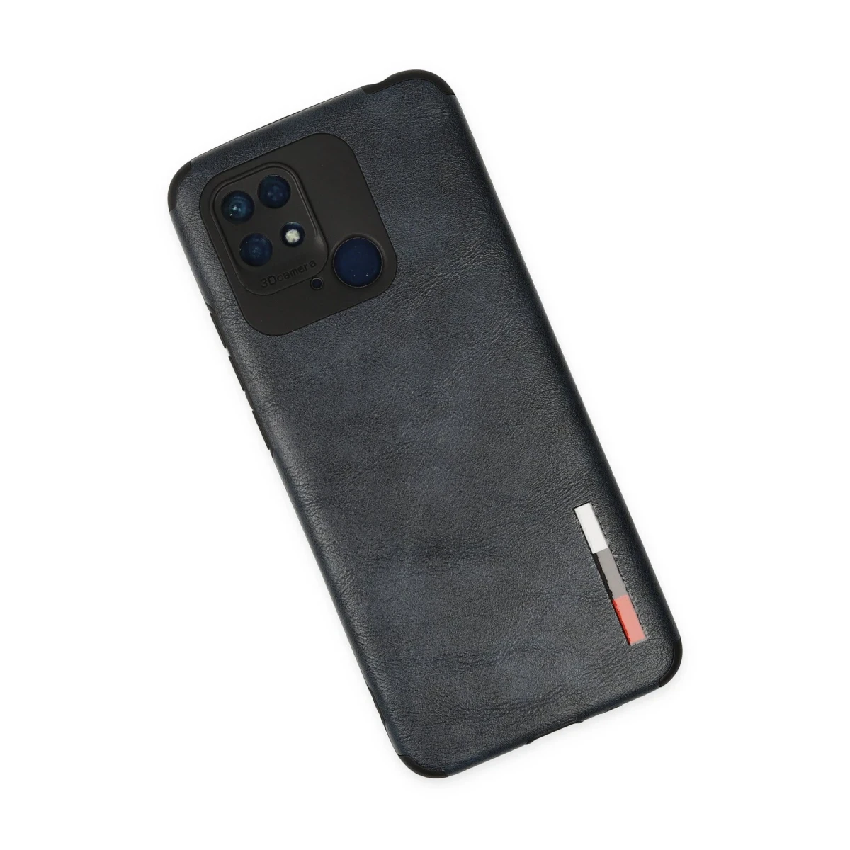 Newface Xiaomi Redmi 10C Kılıf Loop Deri Silikon - Lacivert