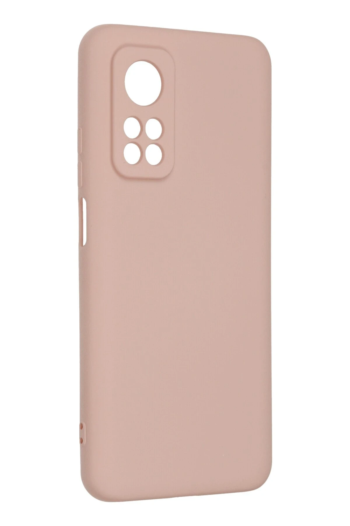 Newface Xiaomi Mi 10T Kılıf Nano içi Kadife Silikon - Pudra