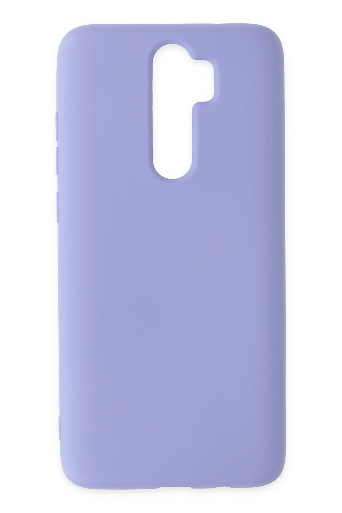 Newface Xiaomi Redmi Note 8 Pro Kılıf Nano içi Kadife Silikon - Lila