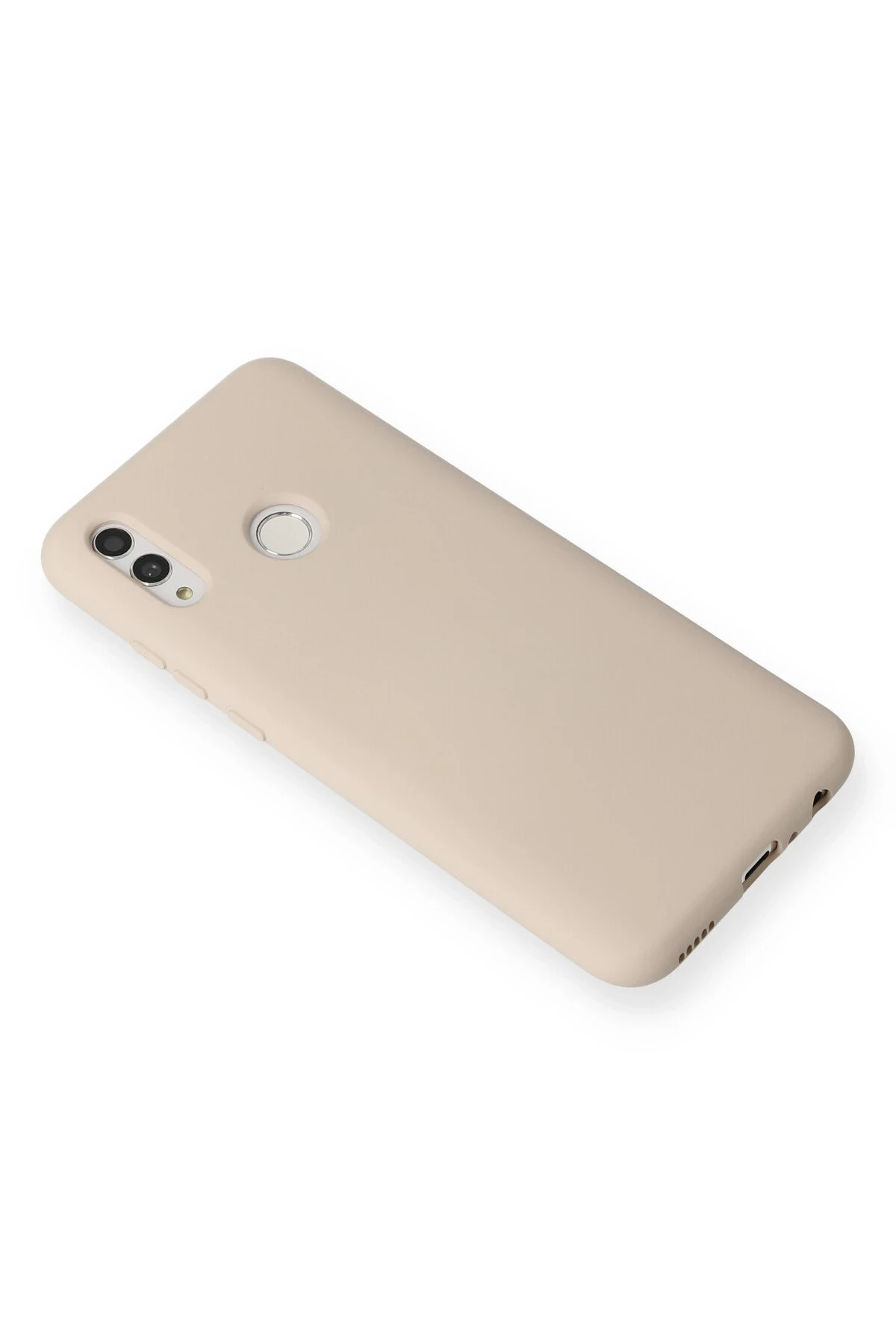 Newface Huawei P Smart 2019 Kılıf Nano içi Kadife Silikon - Pudra