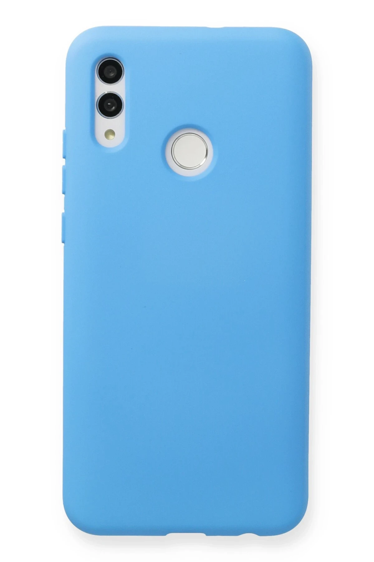 Newface Huawei P Smart 2019 Kılıf Nano içi Kadife Silikon - Mavi