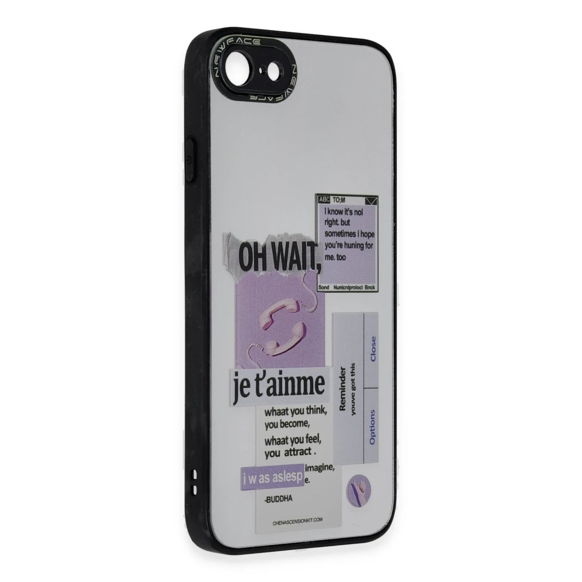 Newface Apple iPhone 7 Kılıf Mirror Desenli Kapak - Mirror - 4