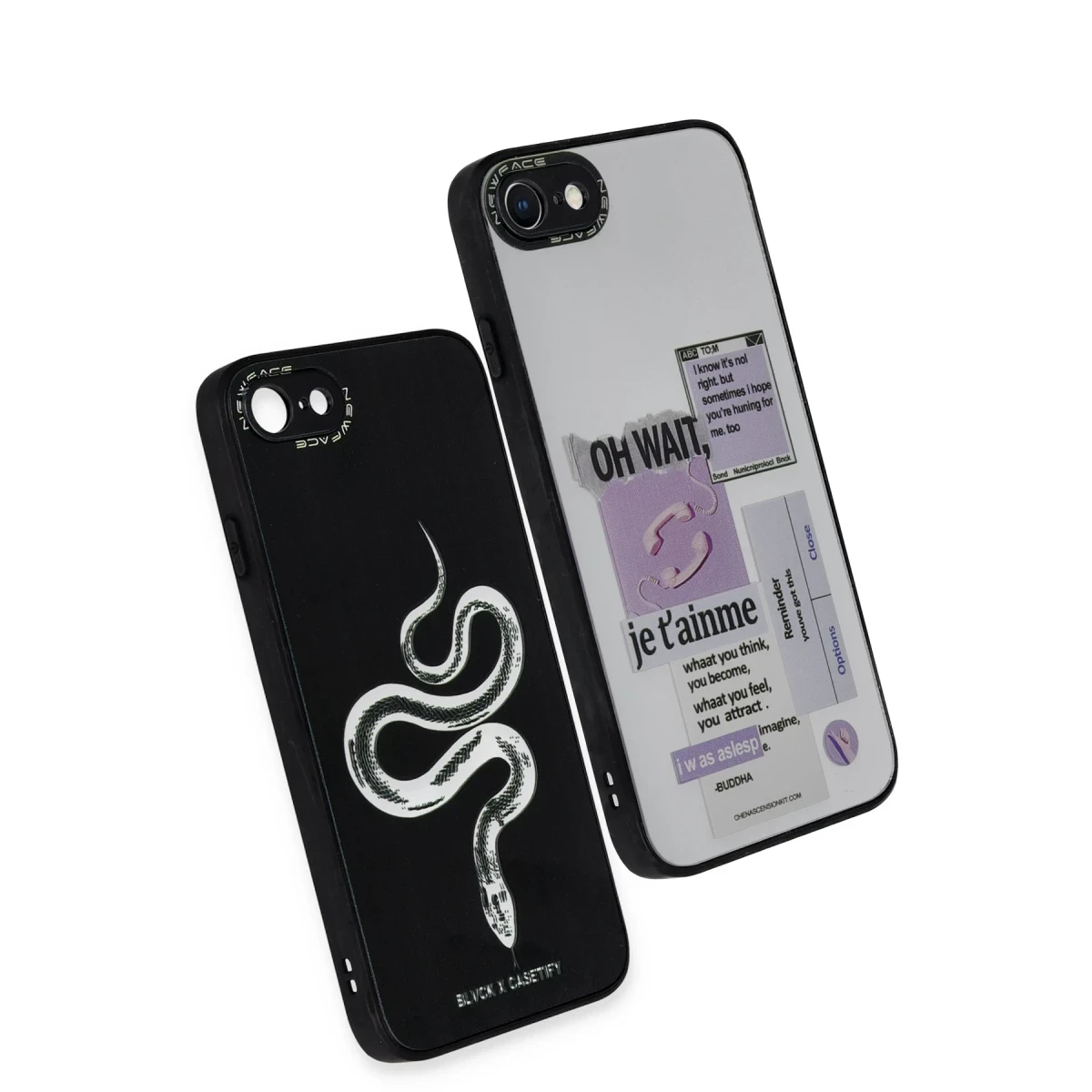 Newface Apple iPhone 7 Kılıf Mirror Desenli Kapak - Mirror - 4