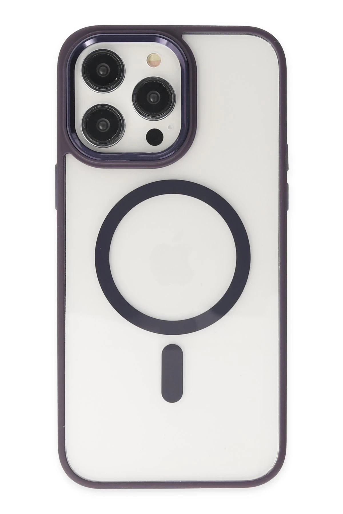 Newface iPhone 13 Pro Kılıf Room Magneticsafe Silikon - Derin Mor