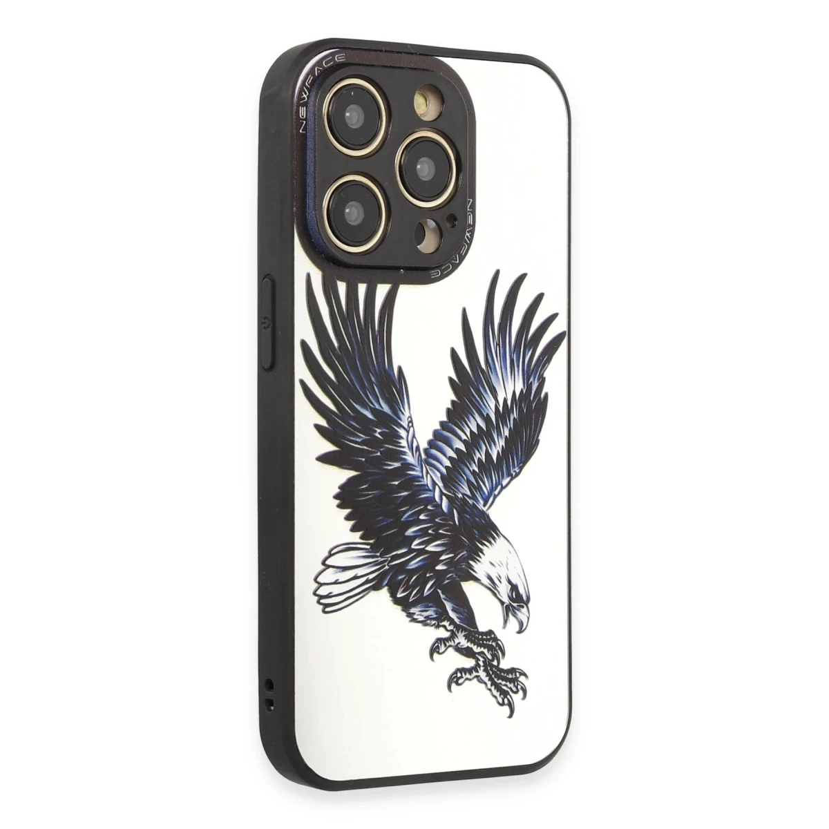 Newface Apple iPhone 12 Pro Kılıf Mirror Desenli Kapak - Mirror - 1