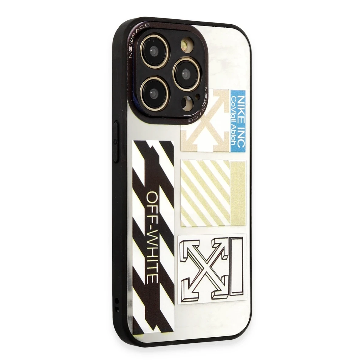 Newface Apple iPhone 12 Pro Kılıf Mirror Desenli Kapak - Mirror - 6