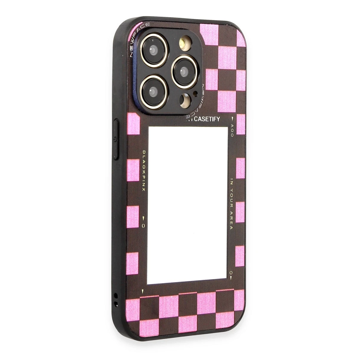 Newface Apple iPhone 12 Pro Kılıf Mirror Desenli Kapak - Mirror - 8