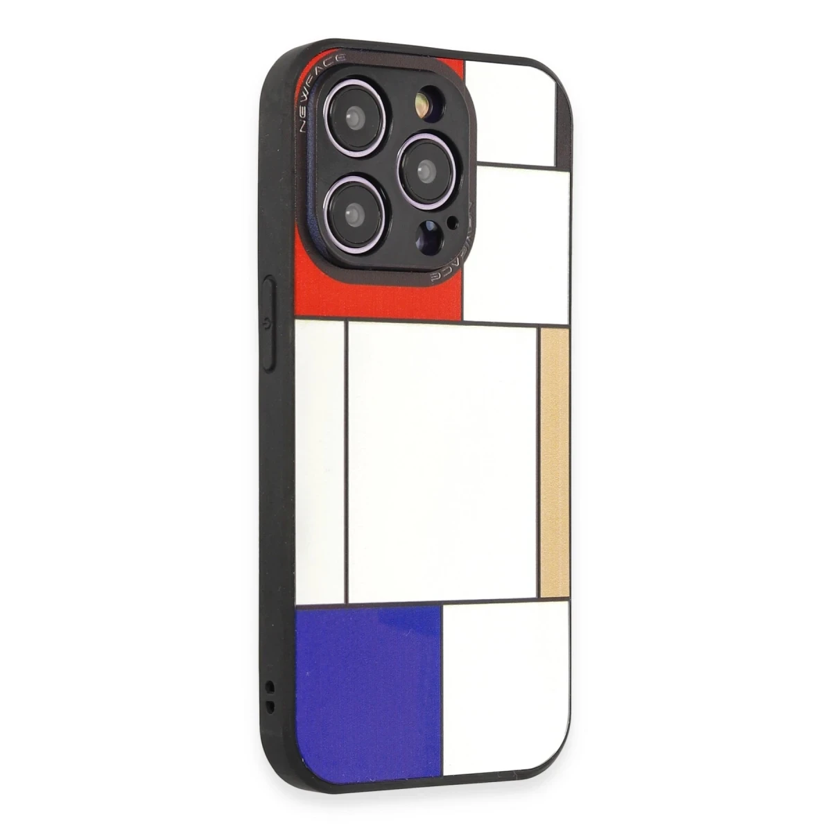 Newface Apple iPhone 12 Pro Kılıf Mirror Desenli Kapak - Mirror - 9