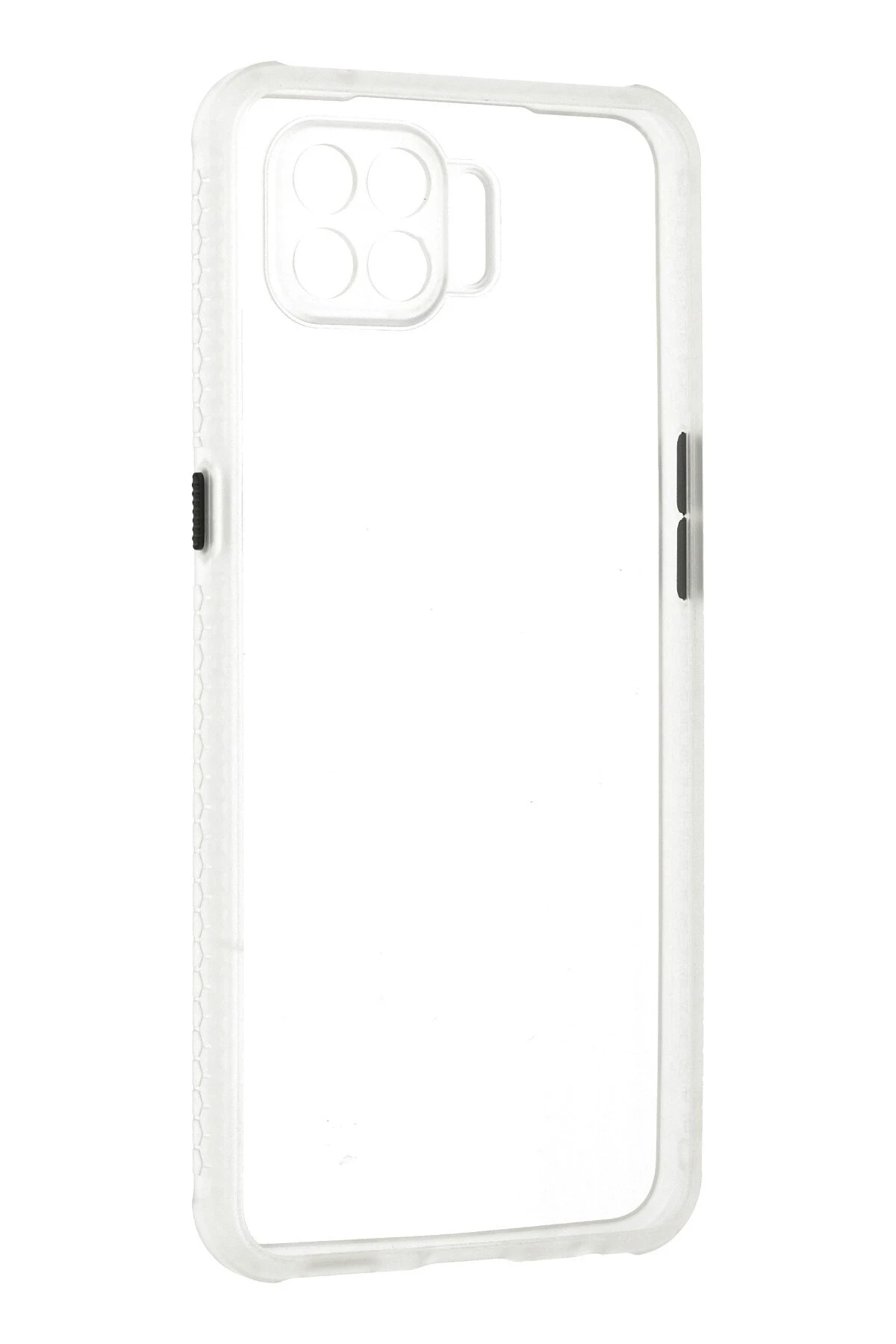 Newface Oppo Reno 4 Lite Kılıf Miami Şeffaf Silikon - Şeffaf