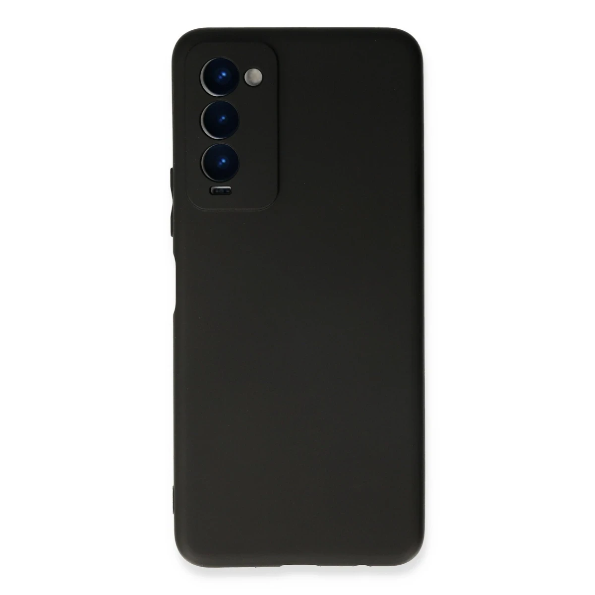 Newface Tecno Camon 18 Kılıf First Silikon - Siyah