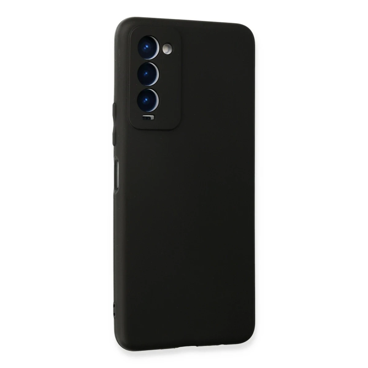 Newface Tecno Camon 18 Kılıf First Silikon - Siyah