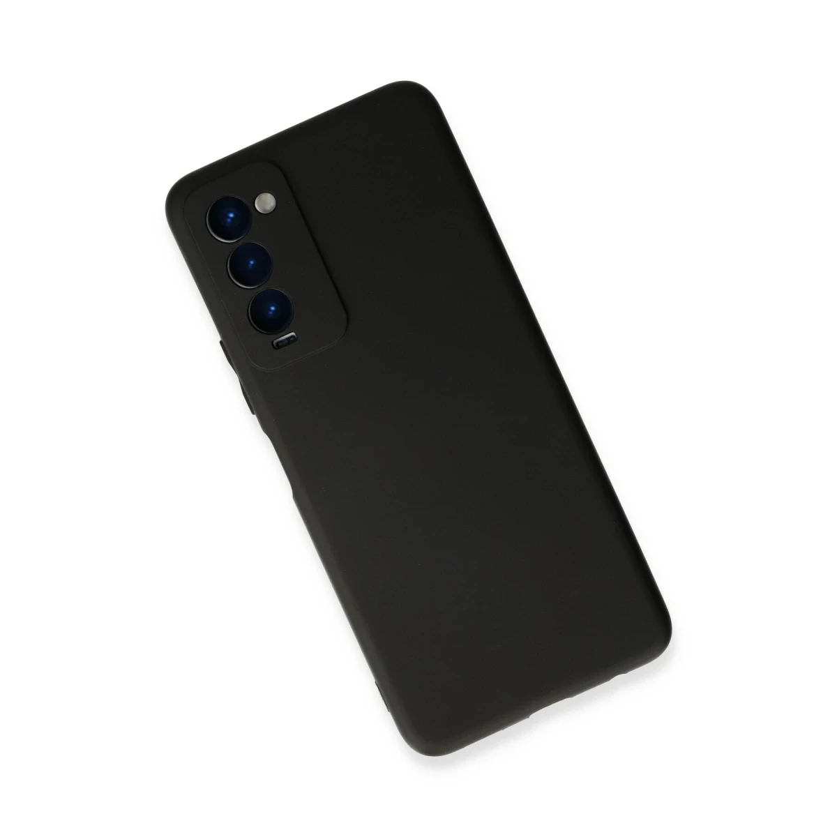 Newface Tecno Camon 18 Kılıf First Silikon - Siyah