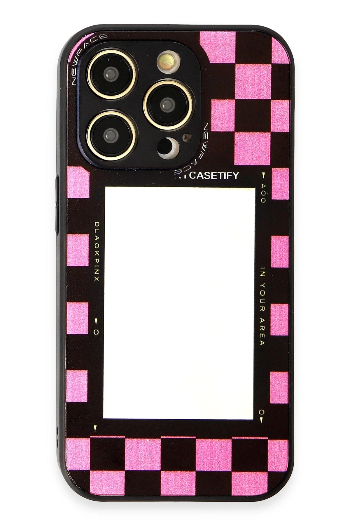 Newface iPhone 12 Pro Max Kılıf Mirror Desenli Kapak - Mirror - 8