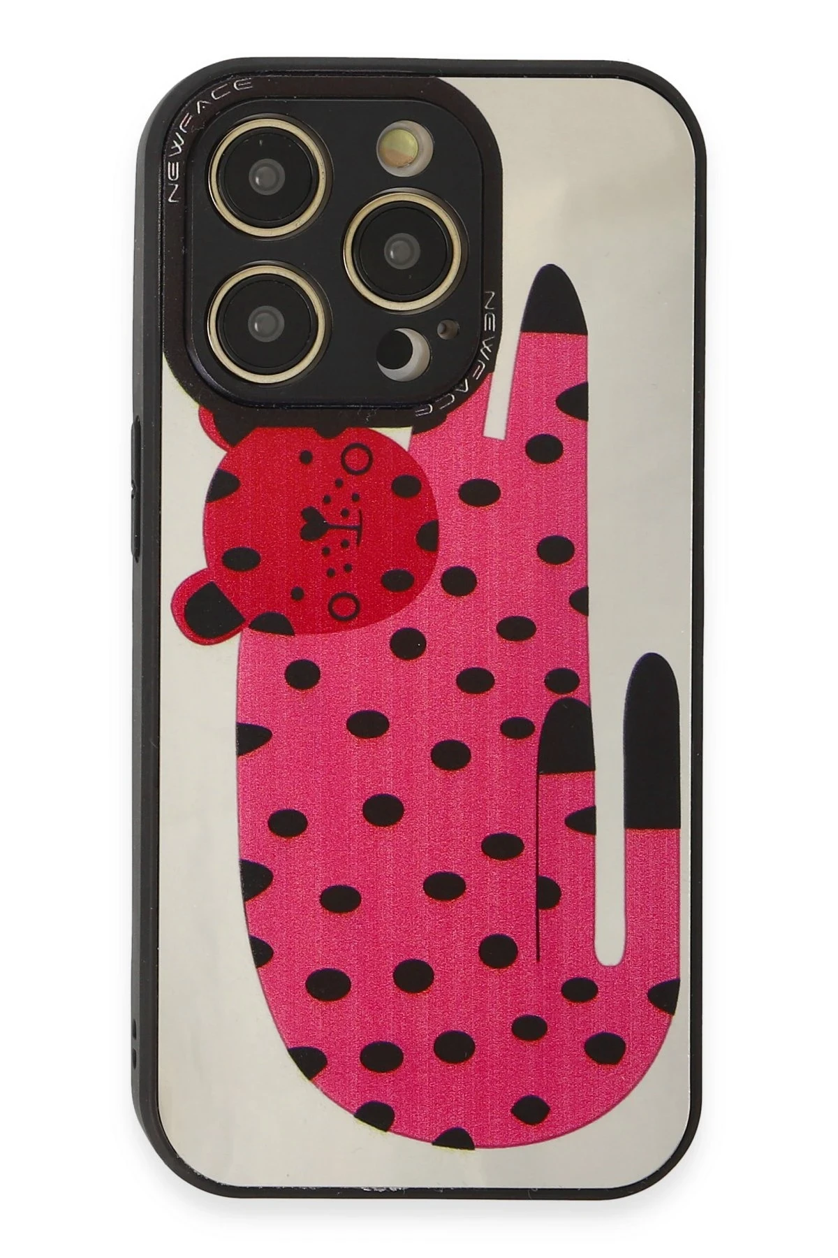 Newface iPhone 12 Pro Max Kılıf Mirror Desenli Kapak - Mirror - 12