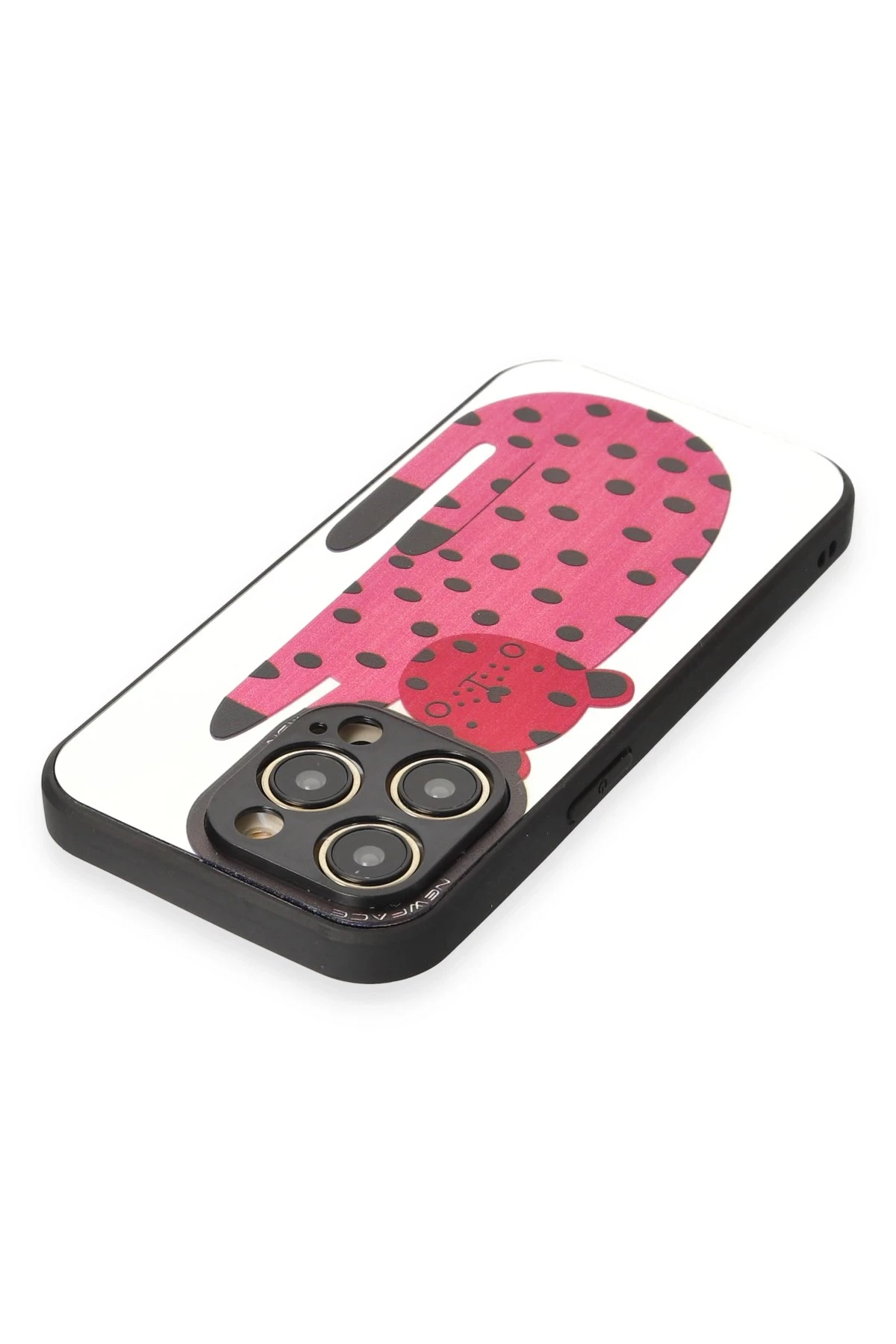 Newface iPhone 12 Pro Max Kılıf Mirror Desenli Kapak - Mirror - 12