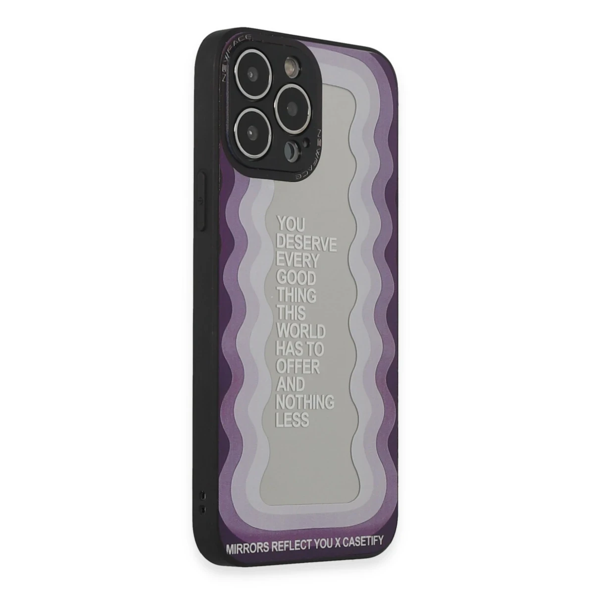 Newface Apple iPhone 13 Pro Kılıf Mirror Desenli Kapak - Mirror - 5