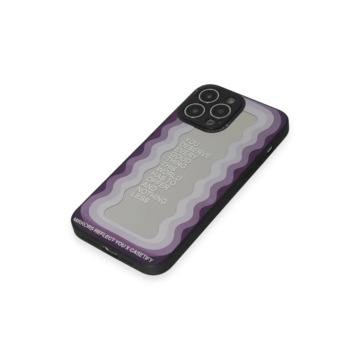 Newface Apple iPhone 13 Pro Kılıf Mirror Desenli Kapak - Mirror - 5