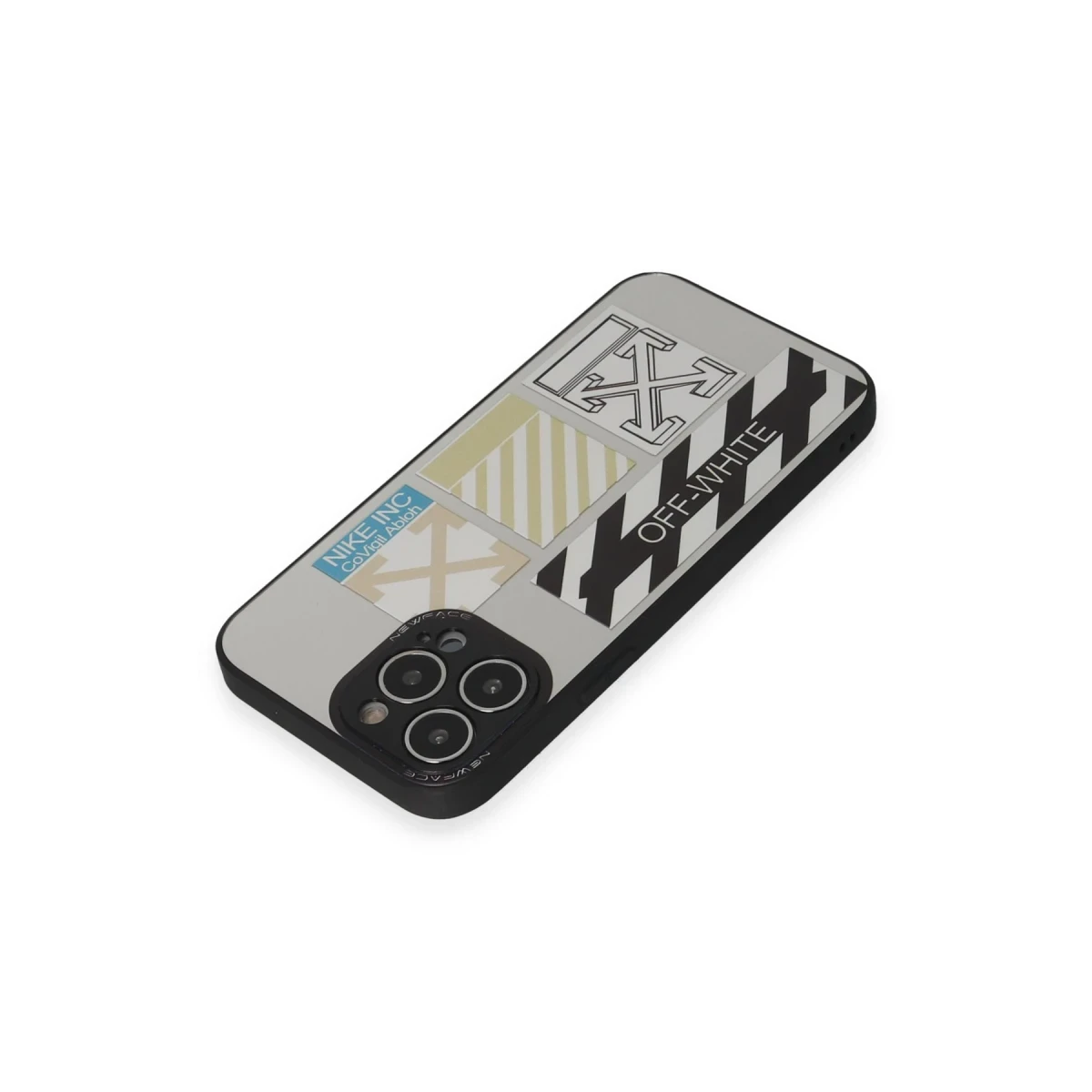 Newface Apple iPhone 13 Pro Kılıf Mirror Desenli Kapak - Mirror - 6