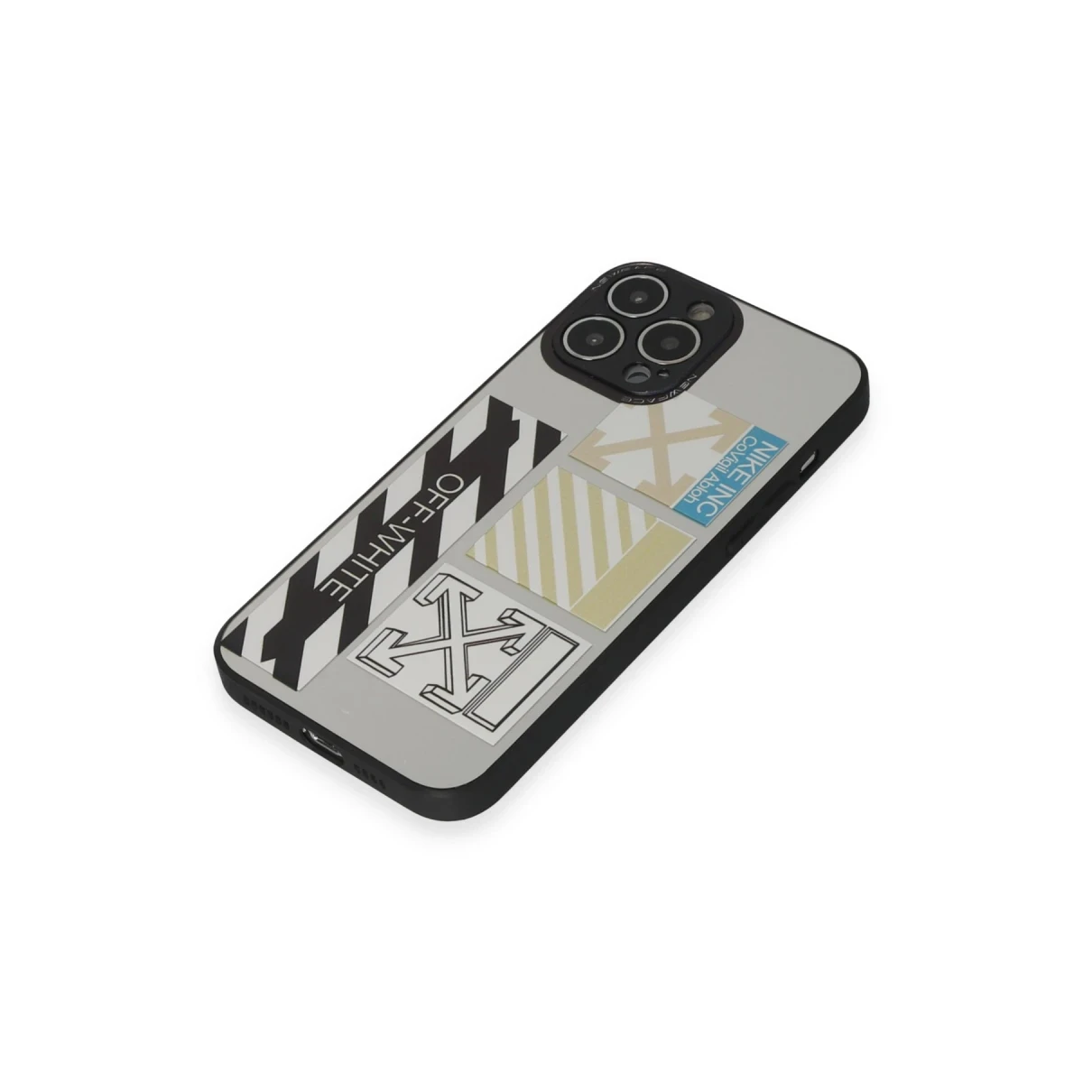Newface Apple iPhone 13 Pro Kılıf Mirror Desenli Kapak - Mirror - 6