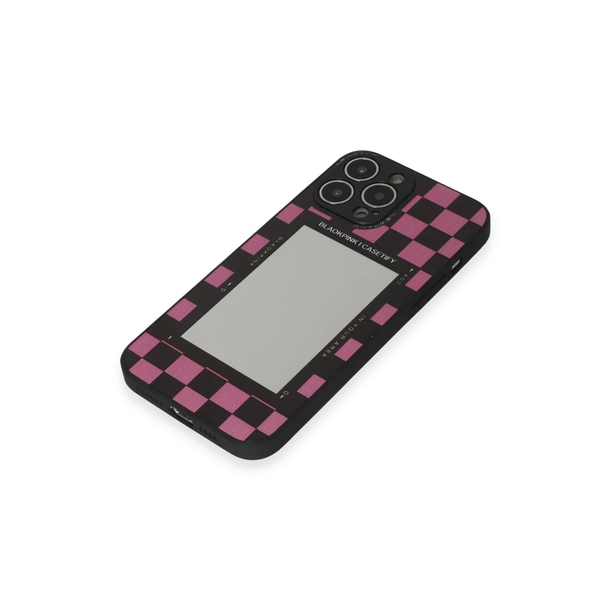 Newface Apple iPhone 13 Pro Kılıf Mirror Desenli Kapak - Mirror - 8