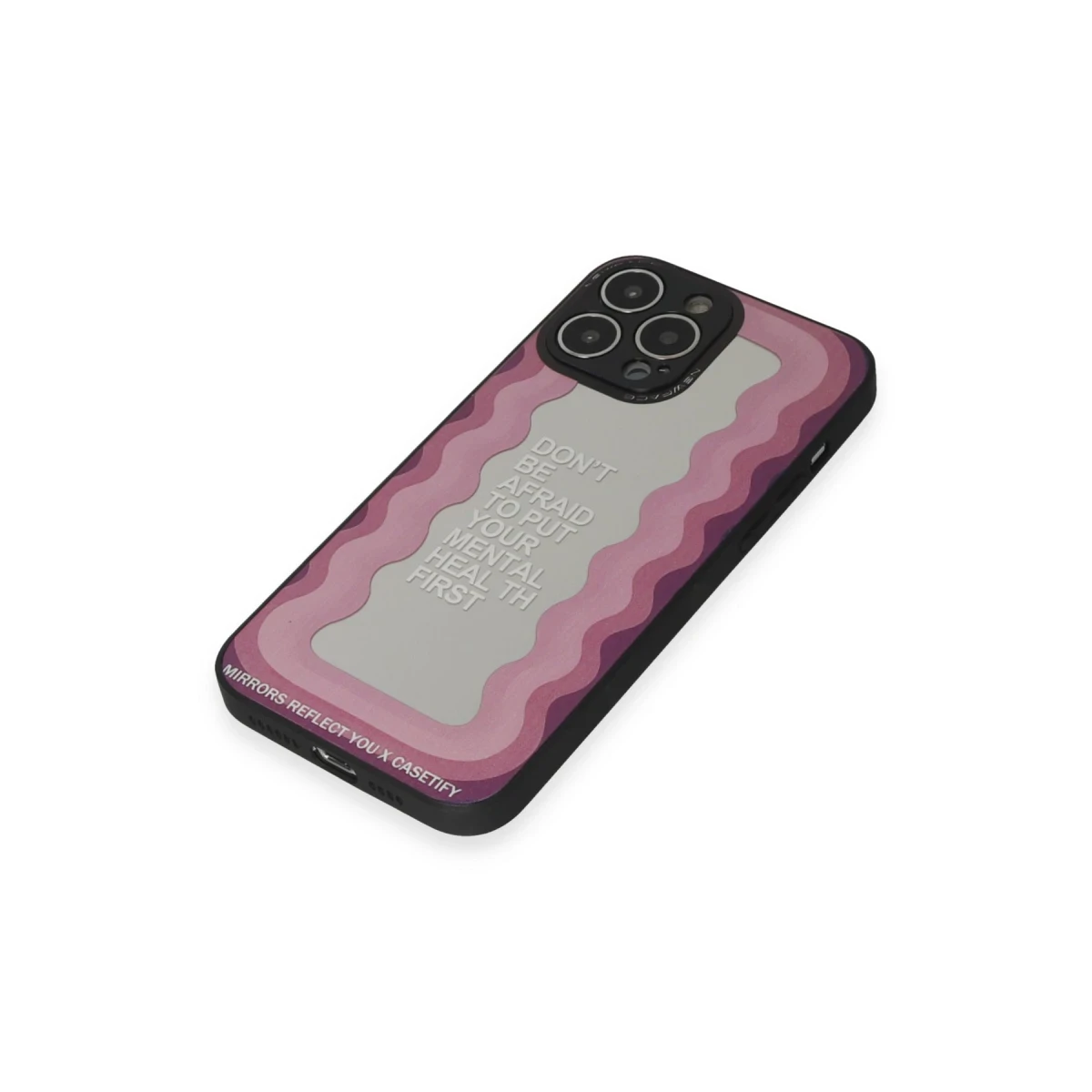 Newface Apple iPhone 13 Pro Max Kılıf Mirror Desenli Kapak - Mirror - 11