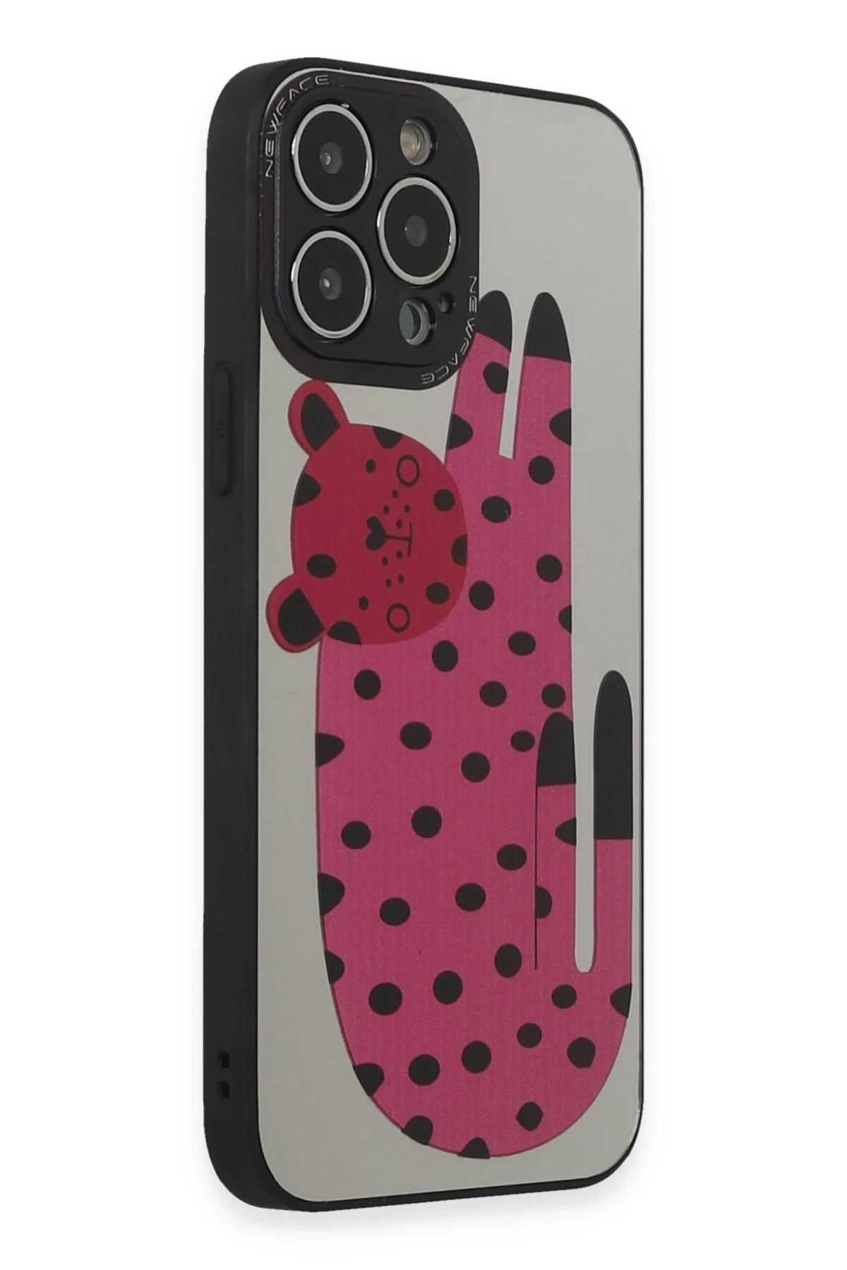 Newface iPhone 13 Pro Max Kılıf Mirror Desenli Kapak - Mirror - 12