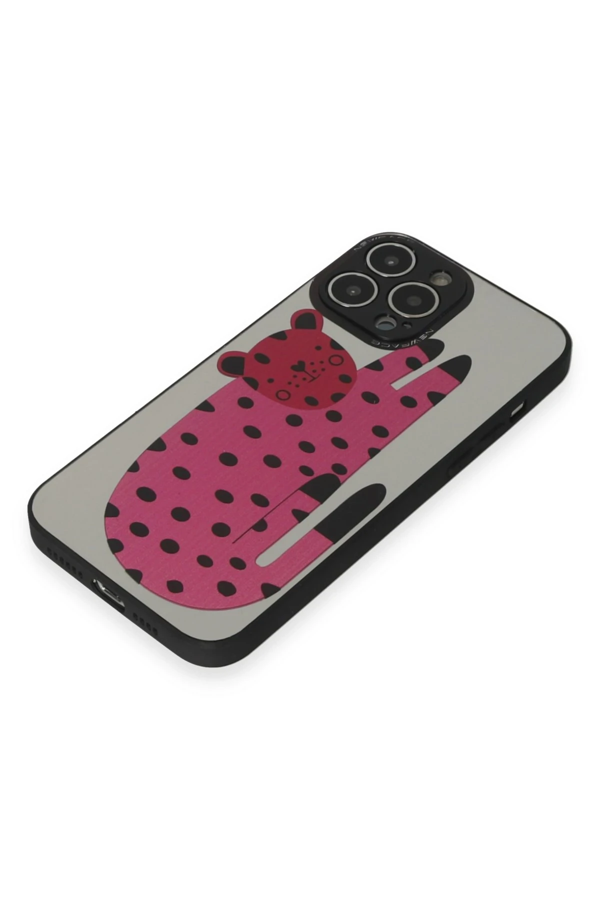 Newface iPhone 13 Pro Max Kılıf Mirror Desenli Kapak - Mirror - 12