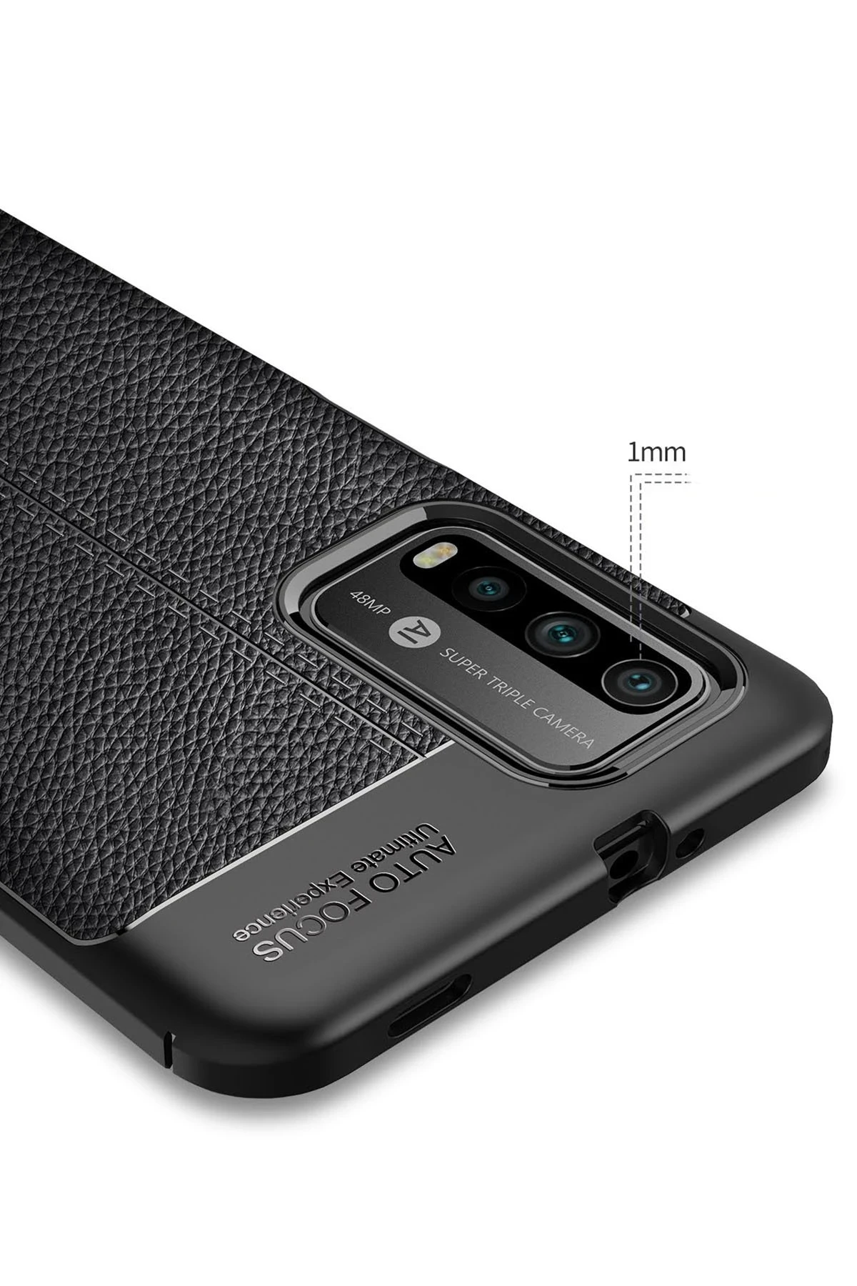 Newface Xiaomi Redmi 9T Kılıf Auto Focus Kapak - Lacivert