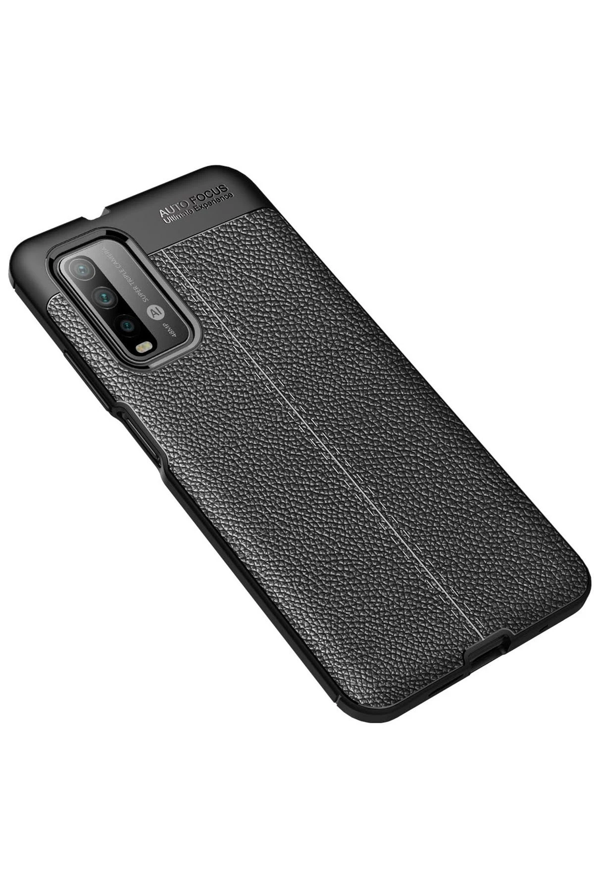 Newface Xiaomi Redmi 9T Kılıf Auto Focus Kapak - Siyah