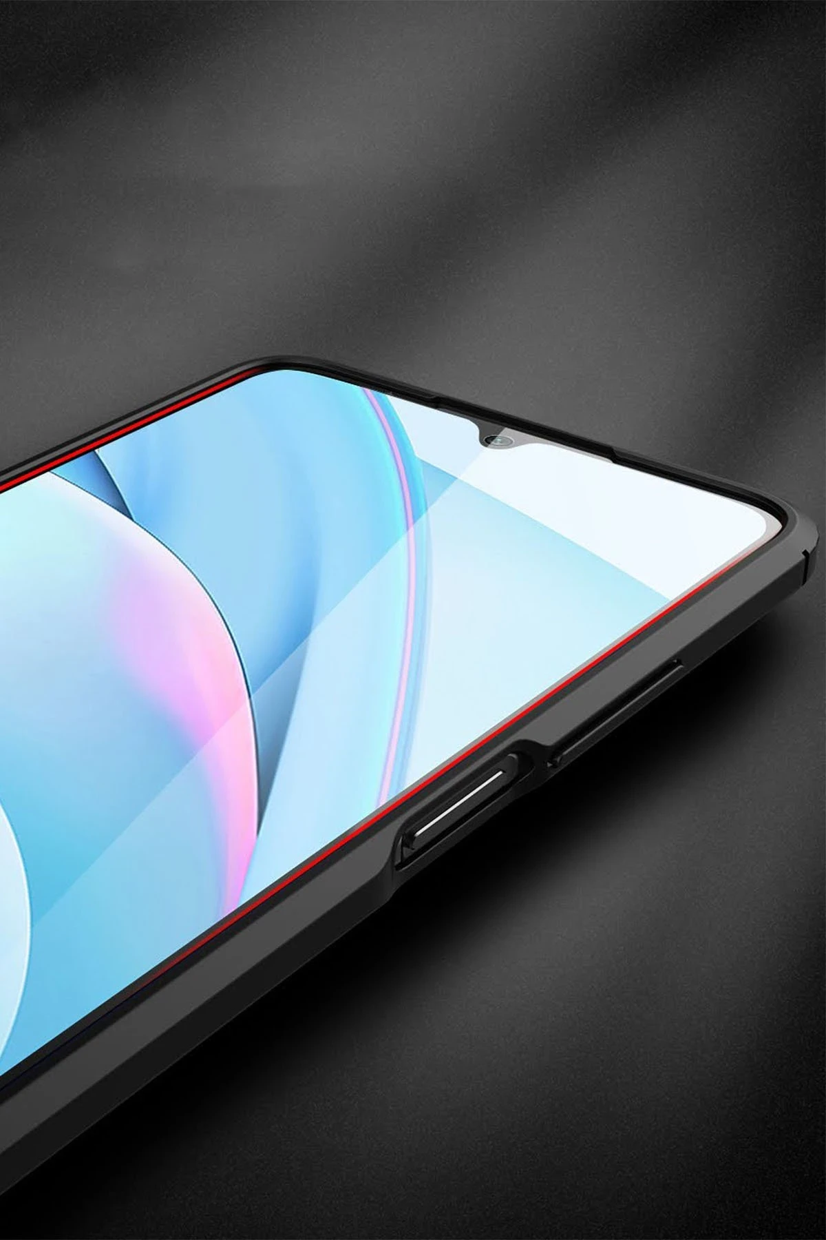 Newface Xiaomi Redmi 9T Kılıf Auto Focus Kapak - Siyah
