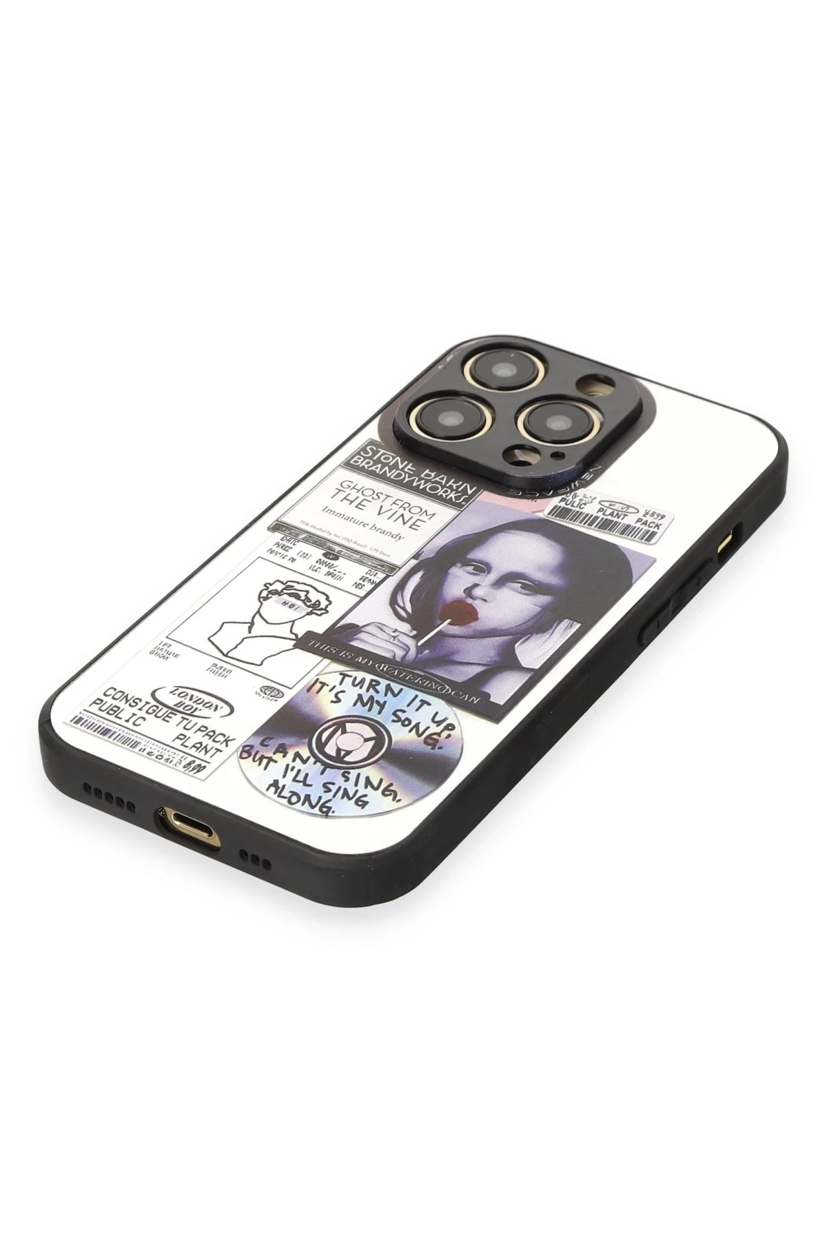 Newface iPhone 14 Pro Kılıf Mirror Desenli Kapak - Mirror - 2