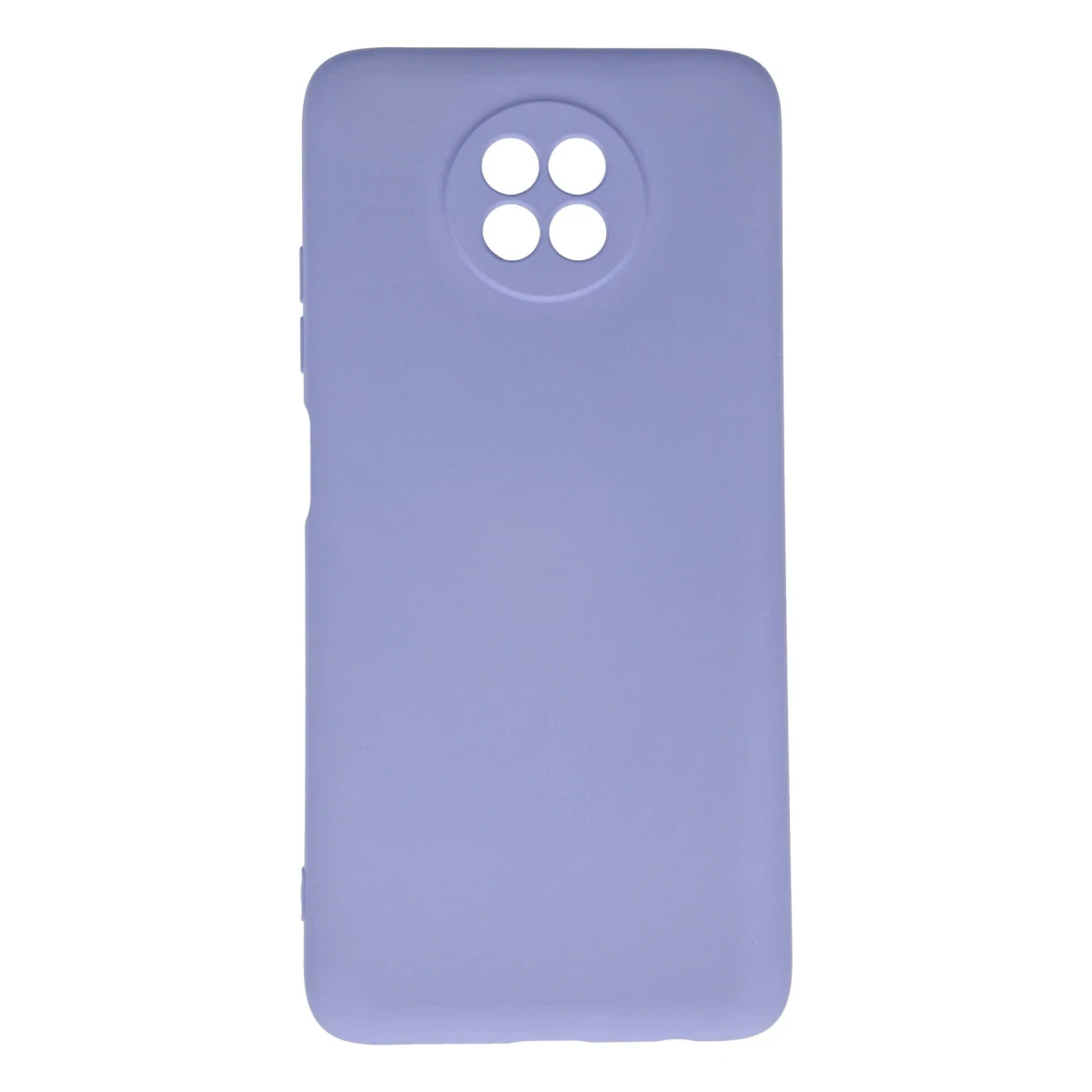 Newface Xiaomi Redmi Note 9 5G Kılıf Nano içi Kadife Silikon - Lila