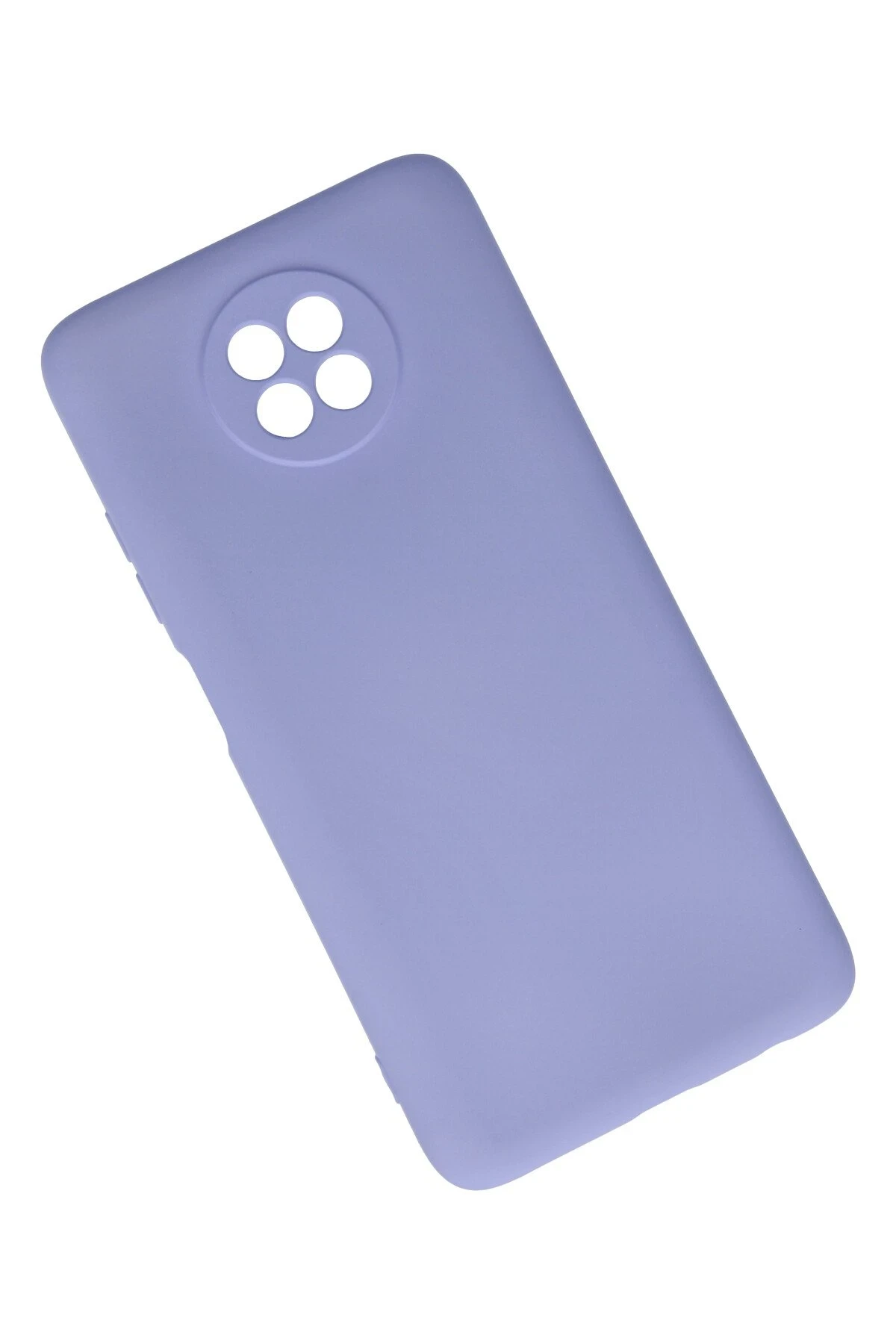 Newface Xiaomi Redmi Note 9 5G Kılıf Nano içi Kadife Silikon - Lila