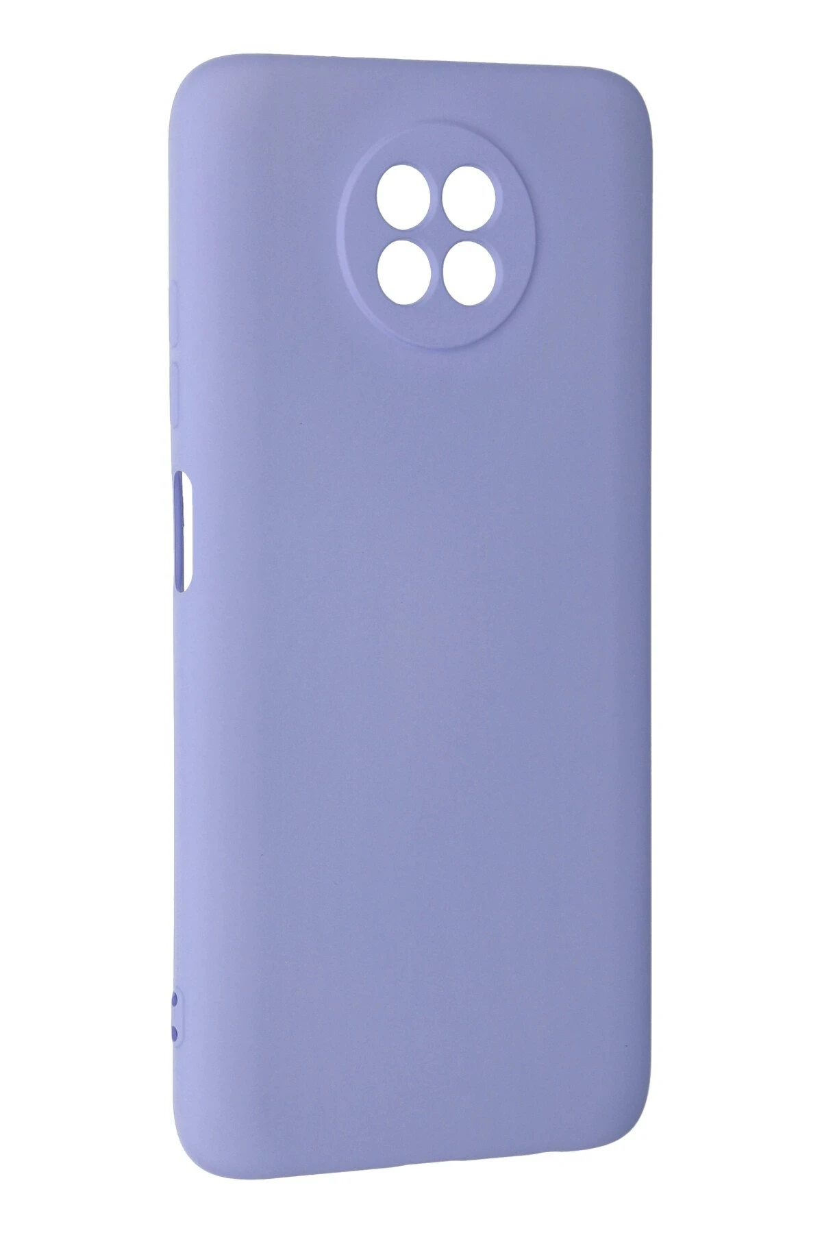 Newface Xiaomi Redmi Note 9 5G Kılıf Nano içi Kadife Silikon - Lila