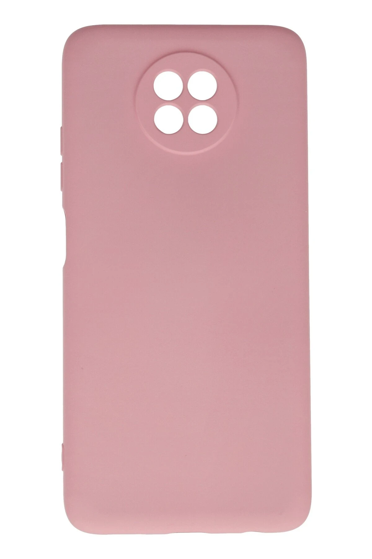 Newface Xiaomi Redmi Note 9 5G Kılıf Nano içi Kadife Silikon - Pembe