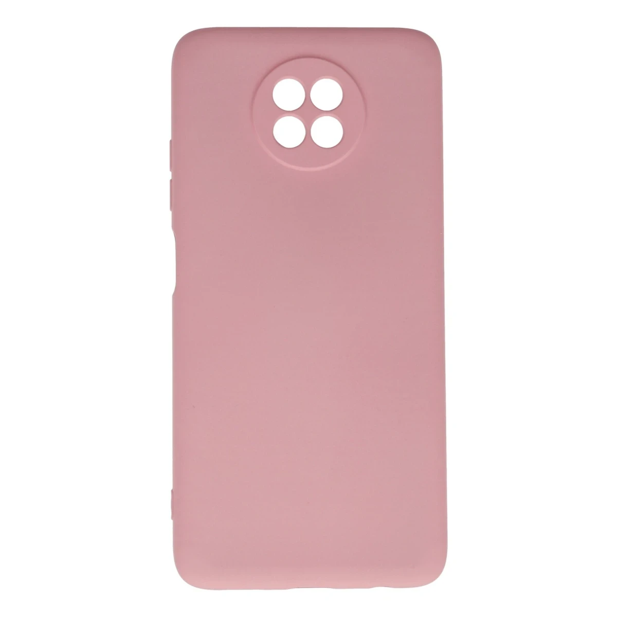 Newface Xiaomi Redmi Note 9 5G Kılıf Nano içi Kadife Silikon - Pembe