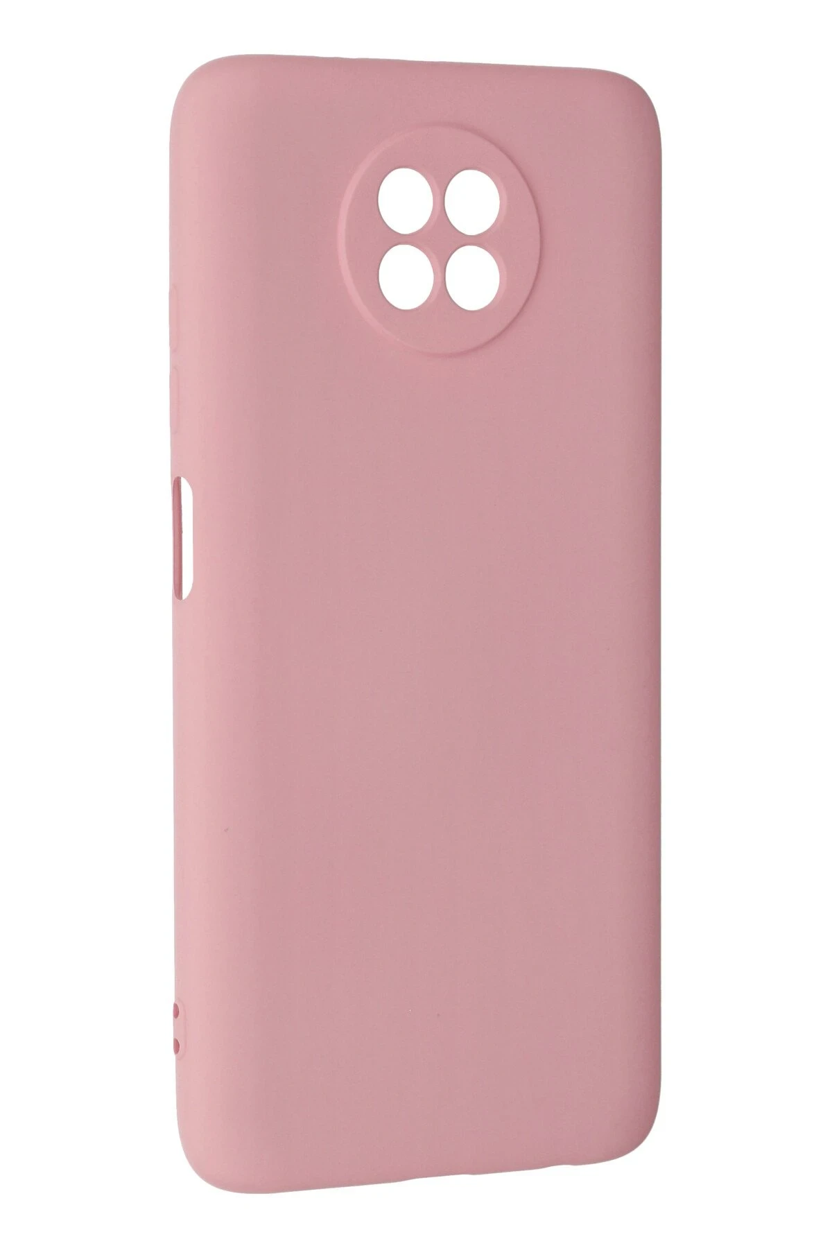 Newface Xiaomi Redmi Note 9 5G Kılıf Nano içi Kadife Silikon - Pembe