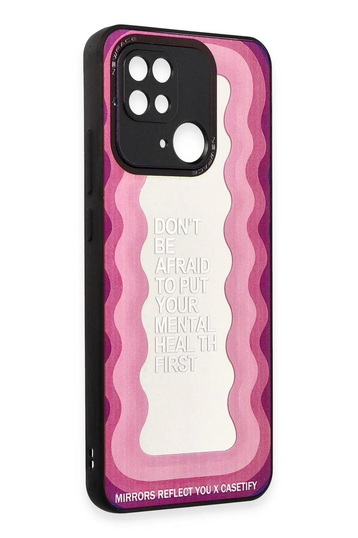 Newface Xiaomi Redmi 10C Kılıf Mirror Desenli Kapak - Mirror - 11