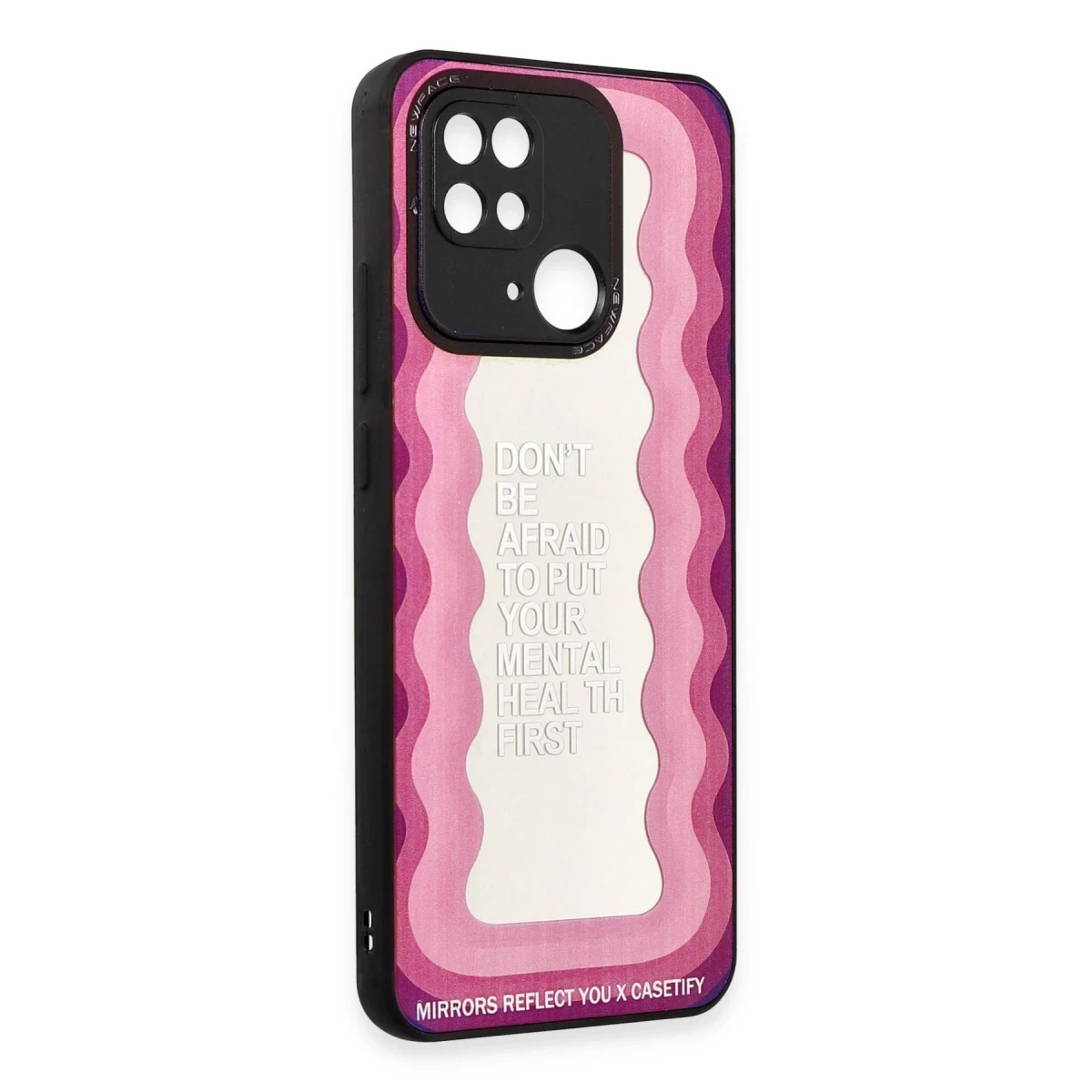 Newface Xiaomi Redmi 10C Kılıf Mirror Desenli Kapak - Mirror - 11