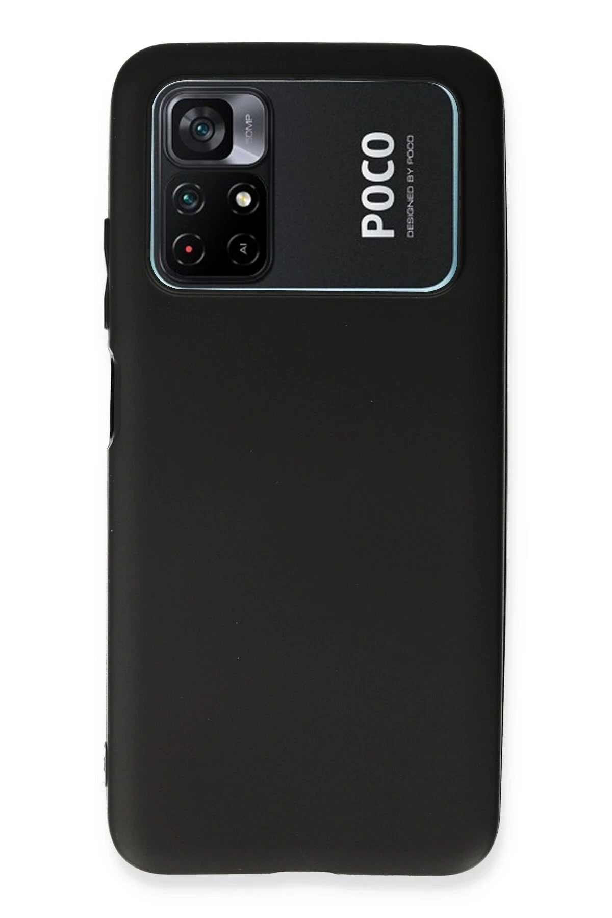 Newface Xiaomi Poco M4 Pro 4G Kılıf First Silikon - Siyah