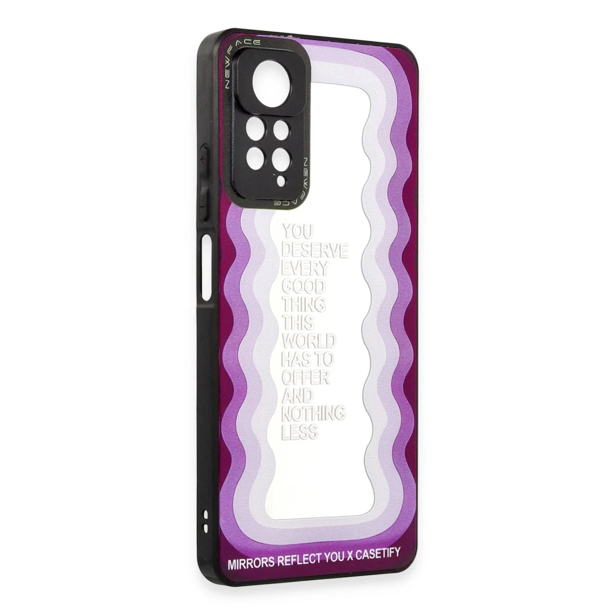 Newface Xiaomi Redmi Note 11 Pro Kılıf Mirror Desenli Kapak - Mirror - 5
