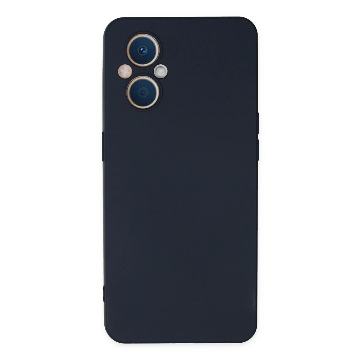 Newface Oppo Reno 7 Lite Kılıf Nano içi Kadife Silikon - Lacivert