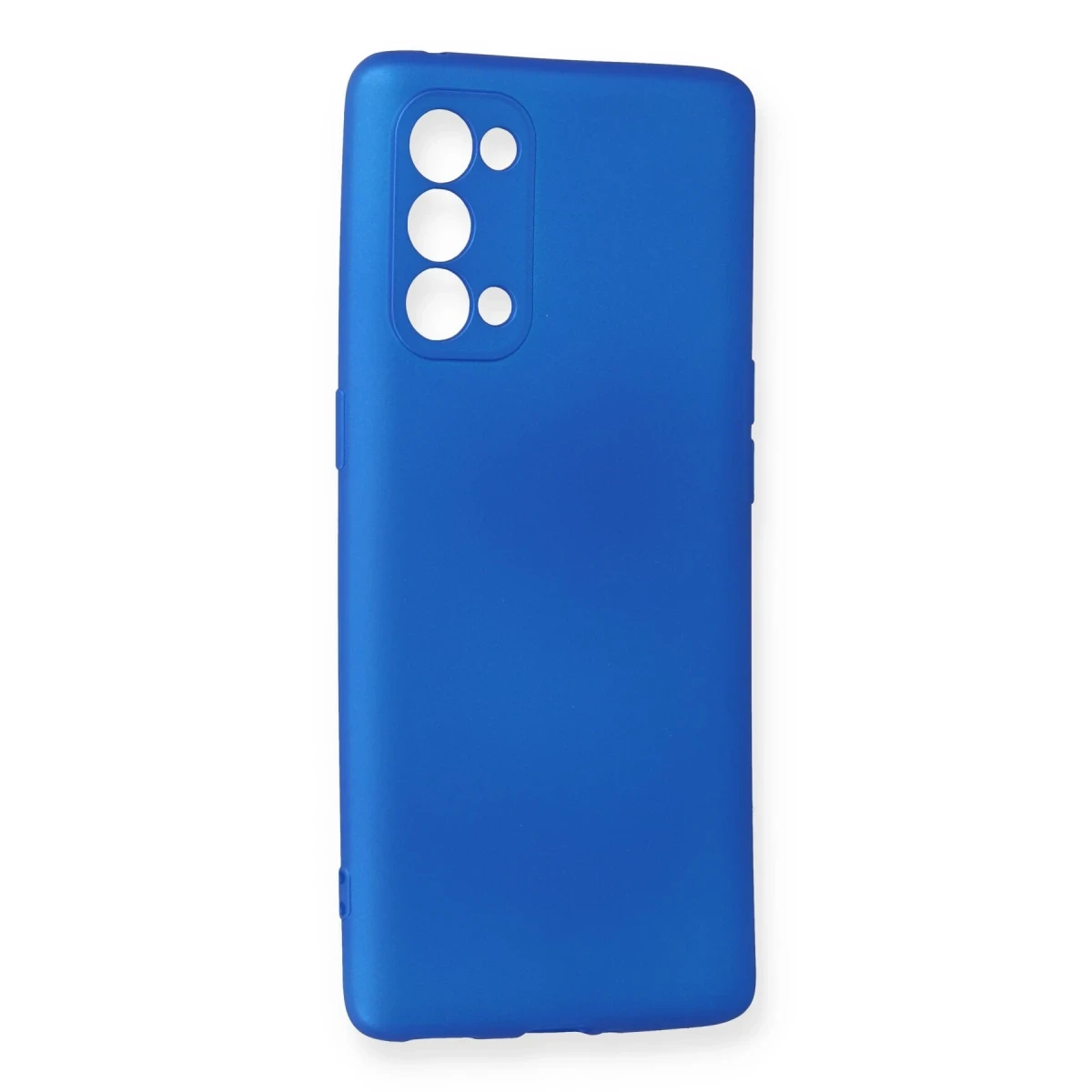 Newface Oppo Reno 5 Pro Kılıf First Silikon - Mavi