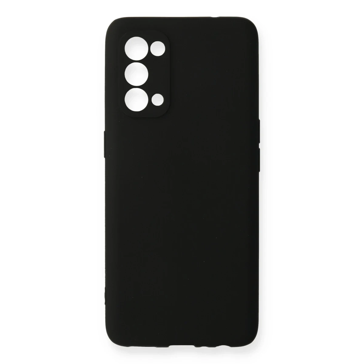 Newface Oppo Reno 5 Pro Kılıf First Silikon - Siyah