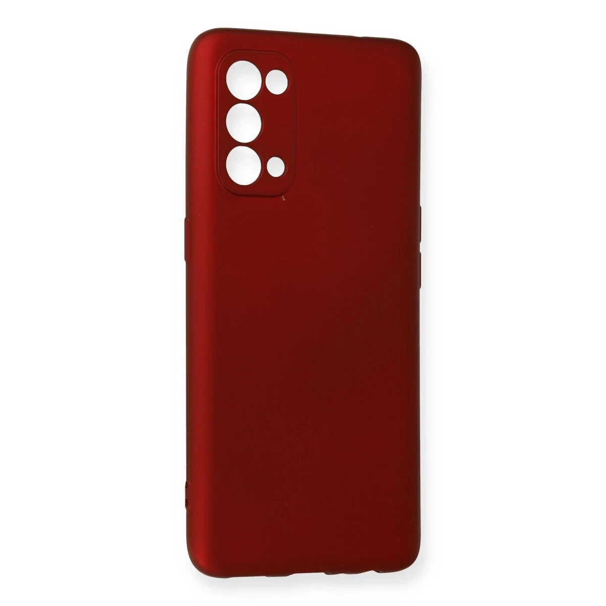 Newface Oppo Reno 5 Pro Kılıf First Silikon - Bordo
