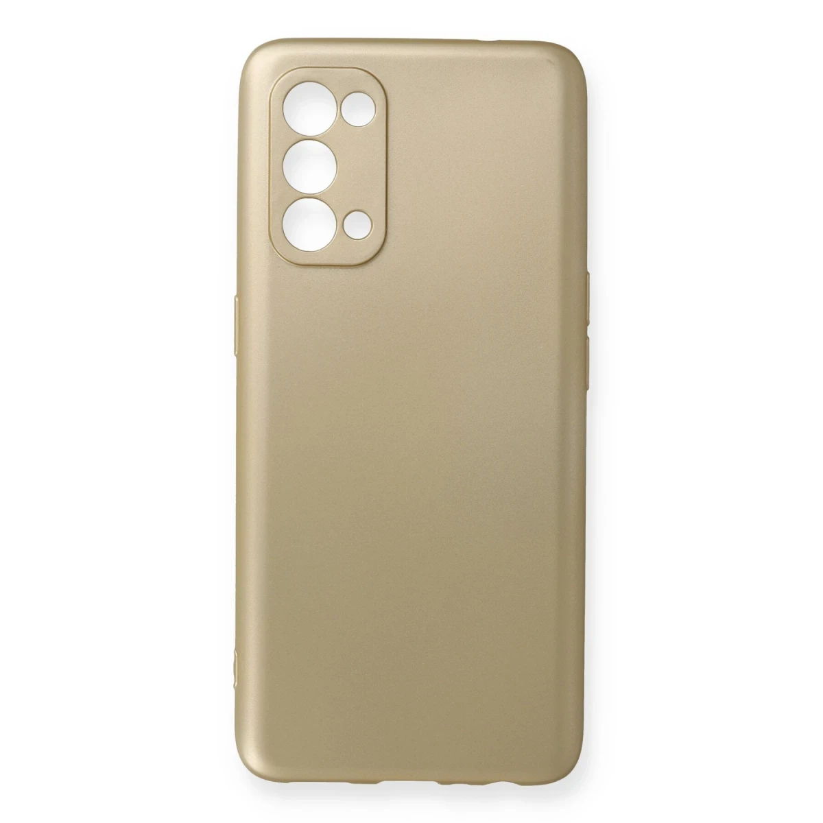 Newface Oppo Reno 5 Pro Kılıf First Silikon - Gold