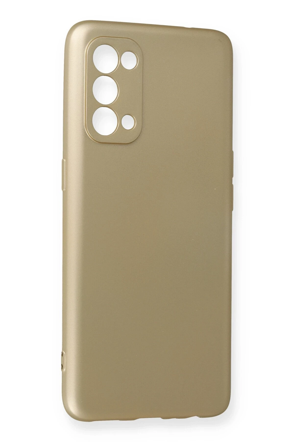 Newface Oppo Reno 5 Pro Kılıf First Silikon - Gold