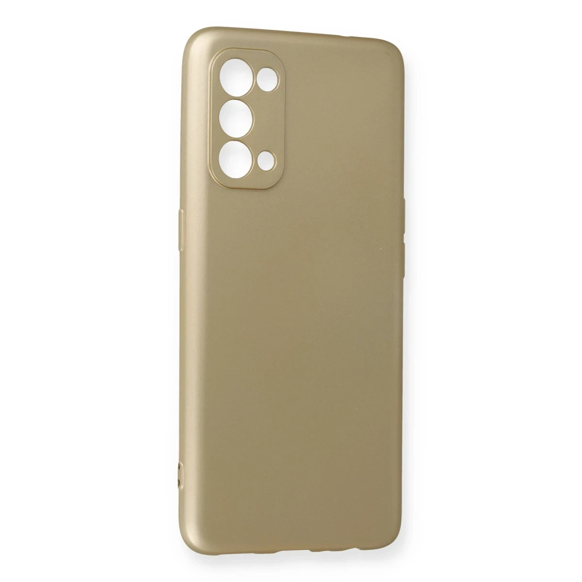 Newface Oppo Reno 5 Pro Kılıf First Silikon - Gold